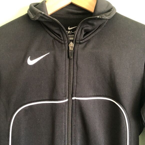 Nike Black Zip Up Training Sweatshirt Jacket XS - Picture 4 of 6